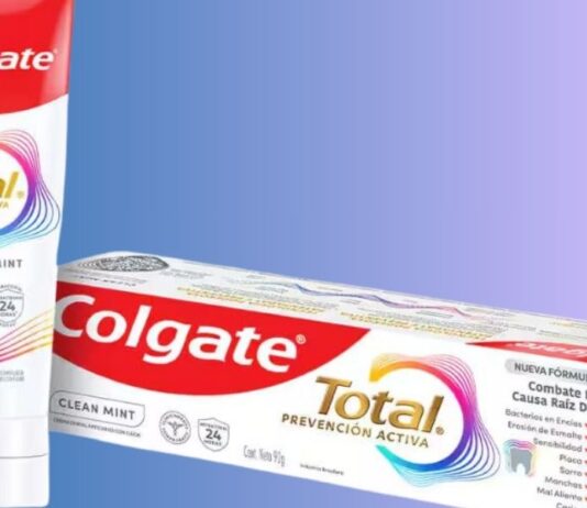 COFEPRIS ordena retiro del mercado de crema dental Colgate Total CLEAN MINT por posibles reacciones adversas