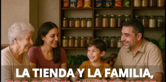 Familia y tienda: cuando el mostrador también es hogar