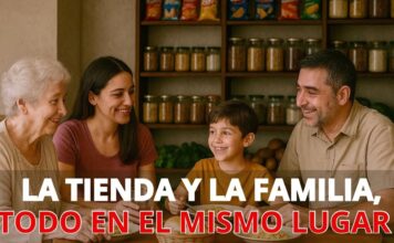 Familia y tienda: cuando el mostrador también es hogar